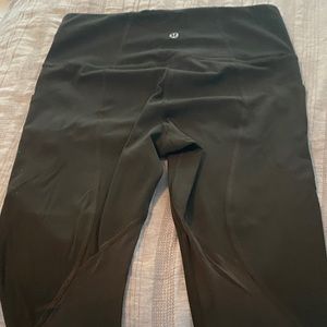 Lululemon Army Green Capri